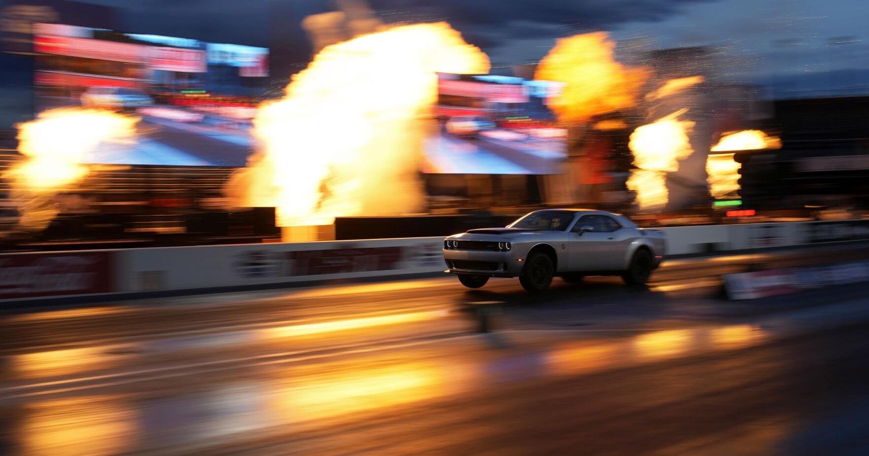 PHOTOS: Dodge unveils last super-fast gasoline muscle car