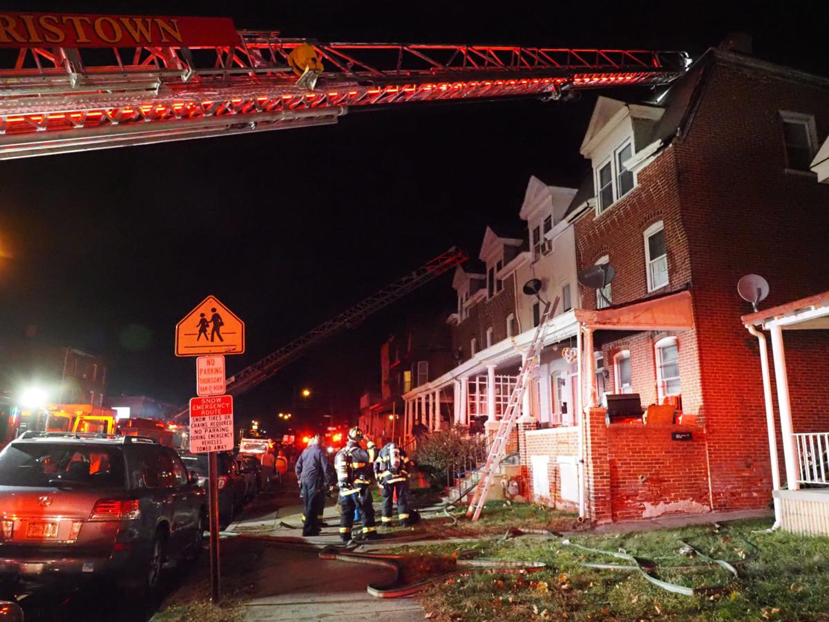 Crews fight building fire in Norristown Southeastern Pennsylvania