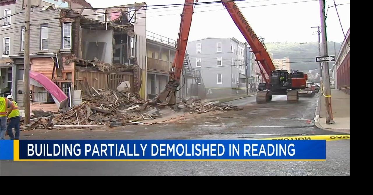 Reading officials investigate partial building collapse | Berks ...