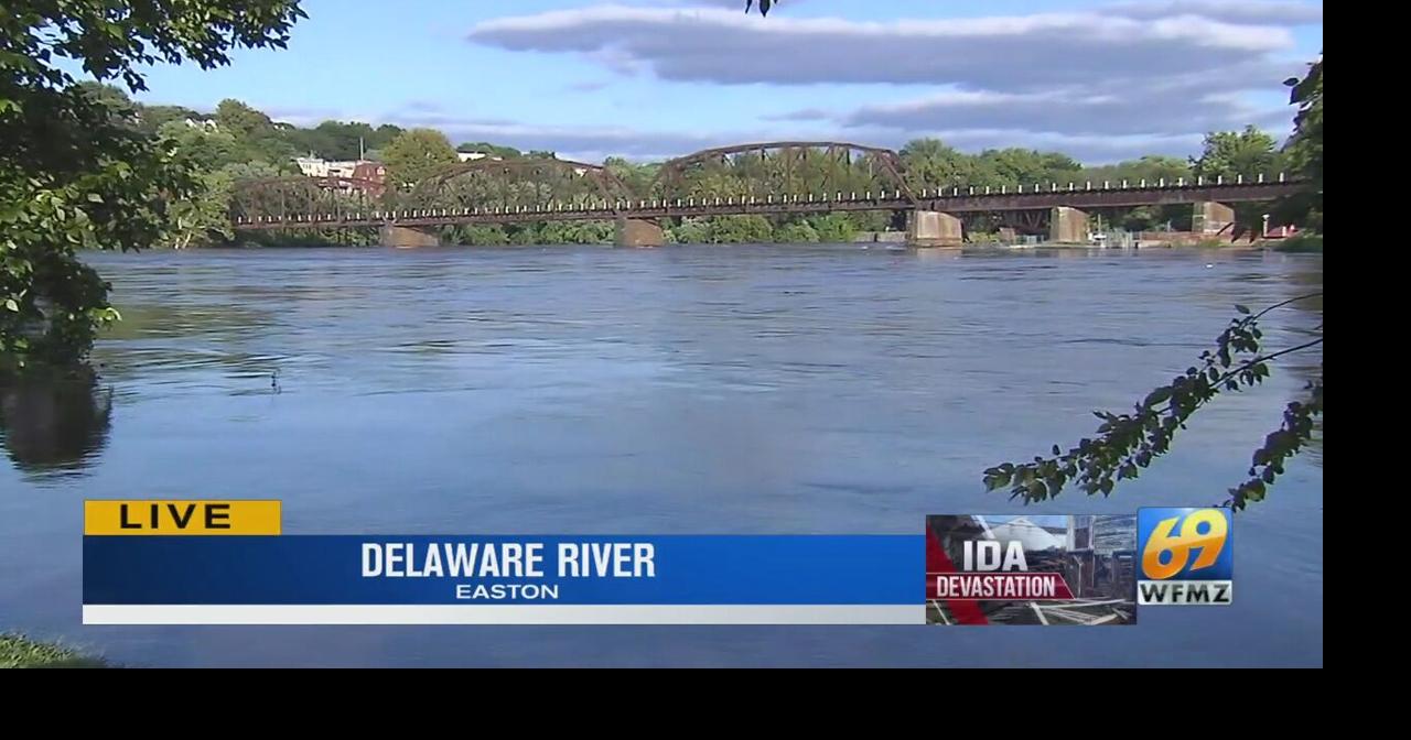 Flooding still a concern in Easton as Delaware River continues to rise | Lehigh Valley Regional News | wfmz.com