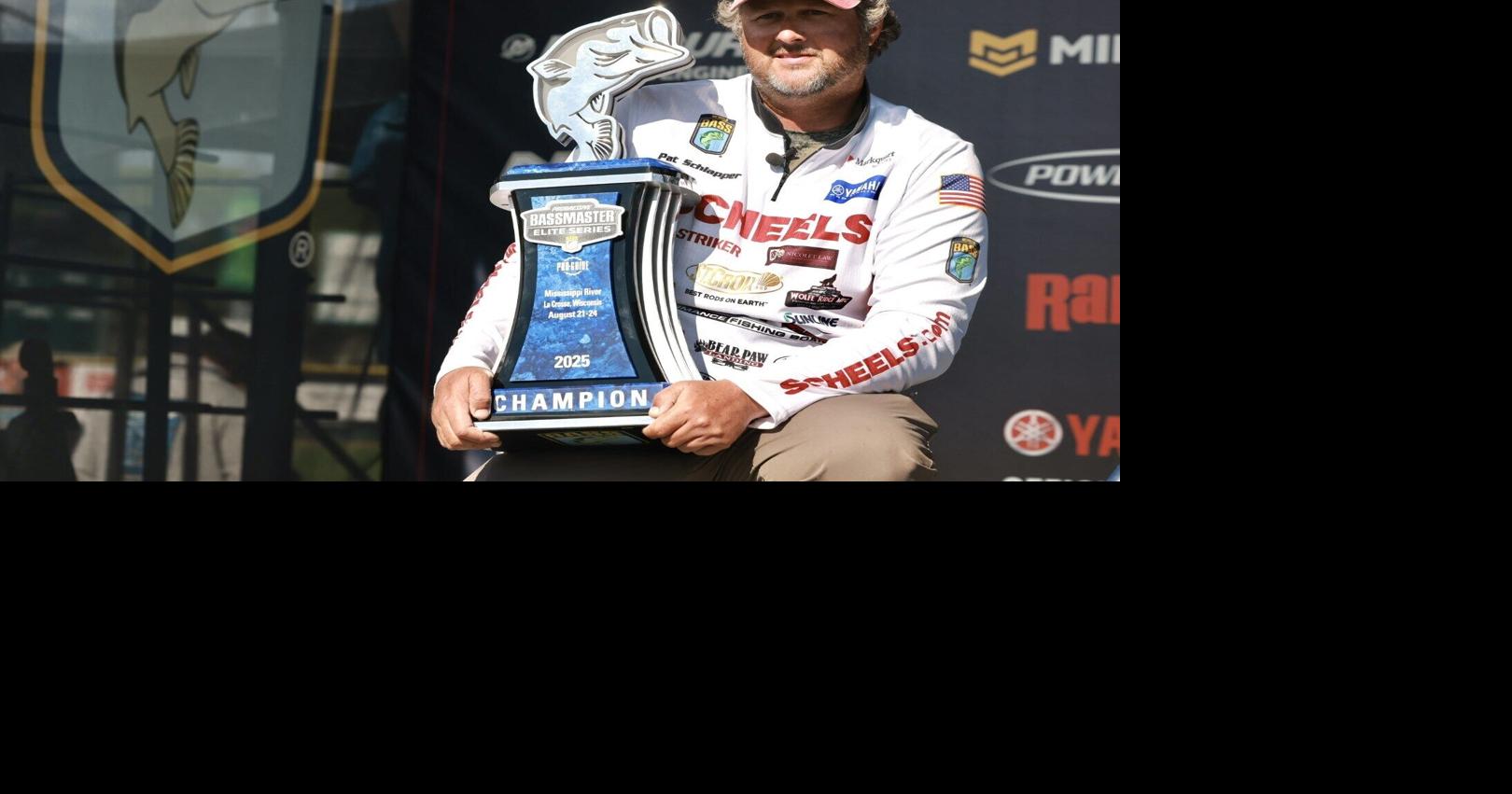 Schlapper's local knowledge seals Bassmaster Elite win at Mississippi River
