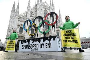 Greenpeace slams fossil fuel sponsors for Winter Olympics