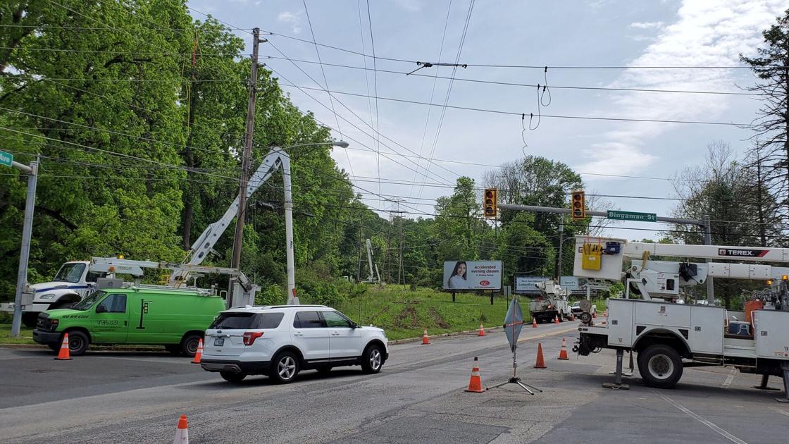 Hundreds Of Met Ed Linemen Working To Restore Power Berks Regional News Wfmz Com