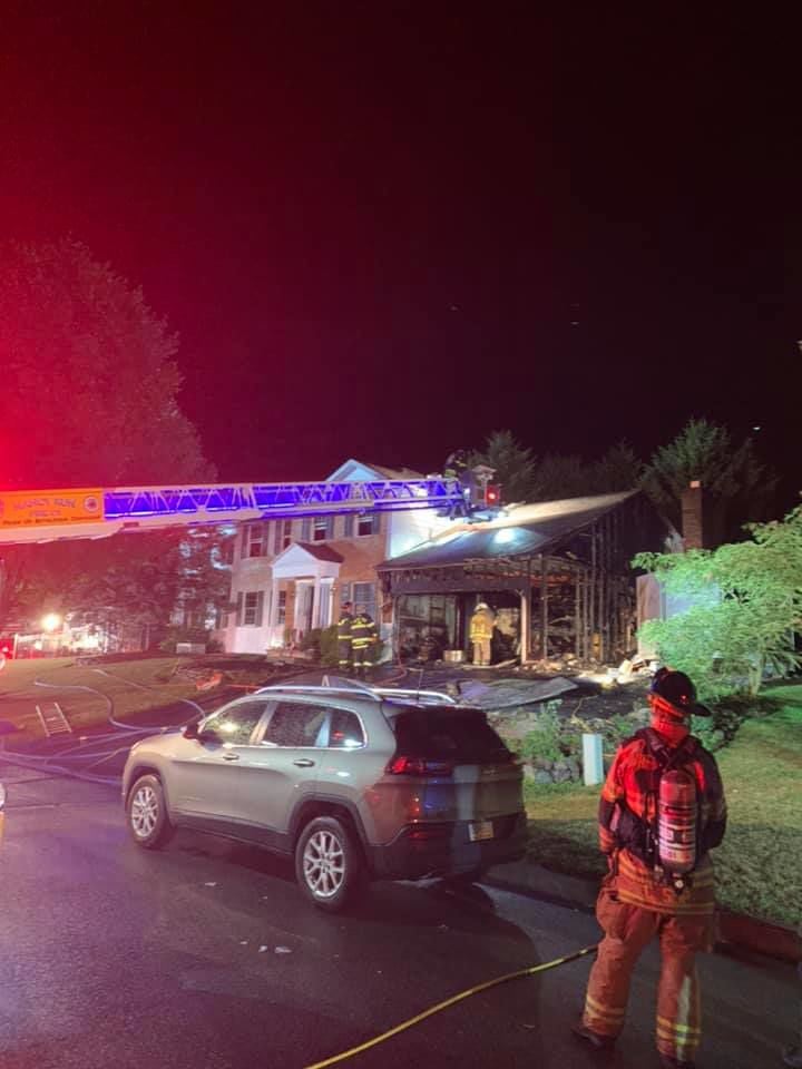 Crews respond to 2alarm garage fire in Bethlehem Twp. Lehigh Valley