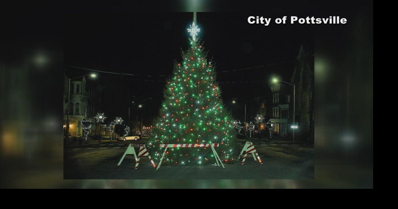 Man Crashes Car Into Pottsville S Christmas Tree Officials Say Poconos And Coal Region Wfmz Com