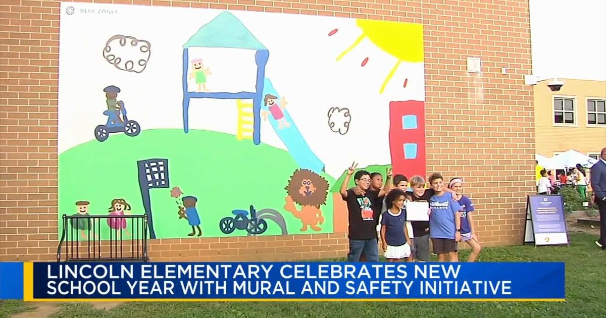 Bethlehem elementary school unveils student-designed mural