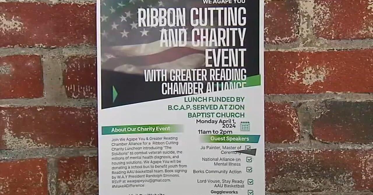 Reading nonprofit to hold charity event in effort to combat veteran suicide - Vimarsana News