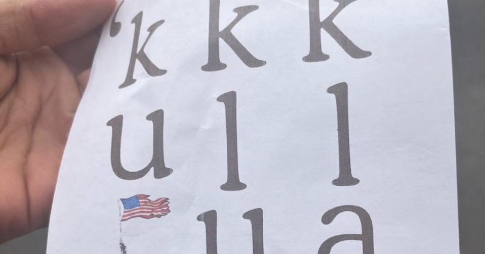KKK flyers spark community outrage in Indiana