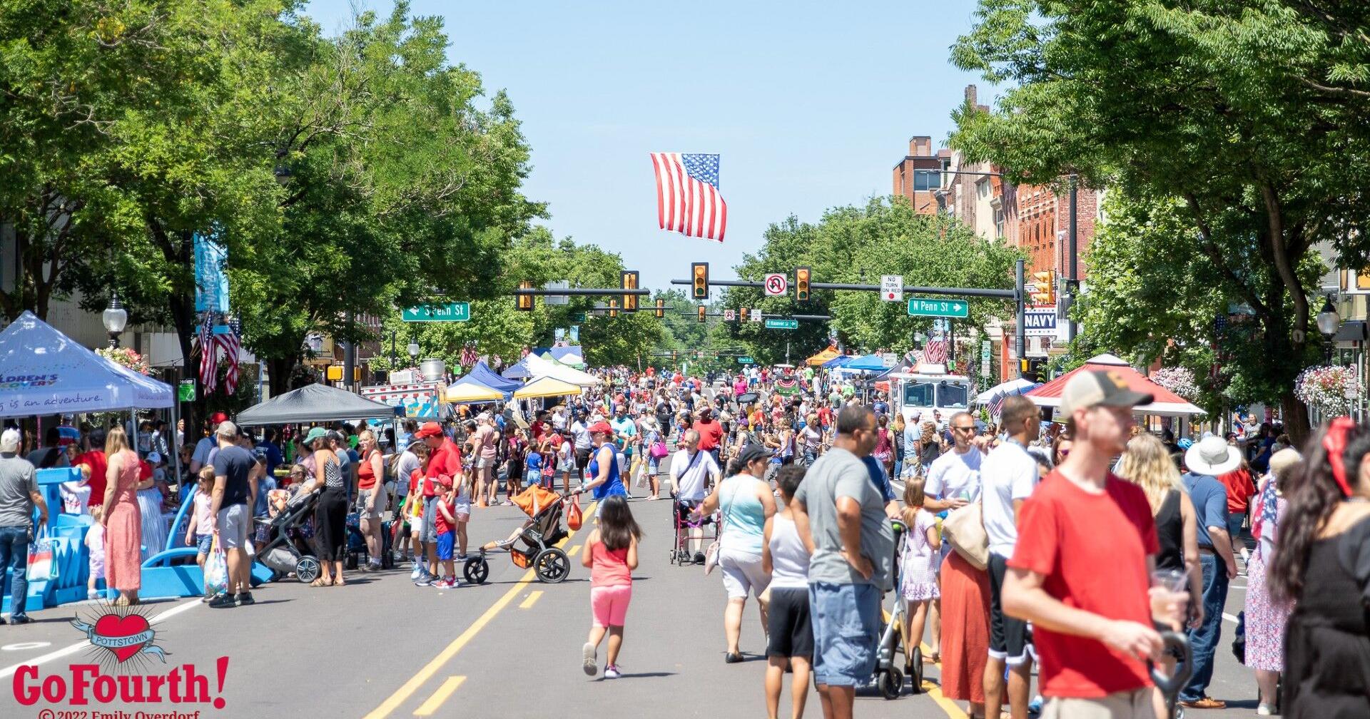 Musical acts, fireworks announced for Pottstown GoFouth! Festival - Vimarsana News