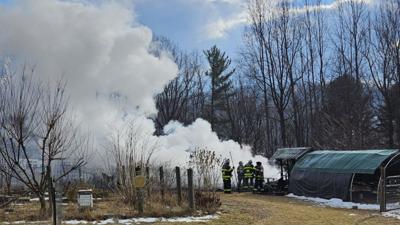 Crews battle Pike Township barn fire | Berks Regional News | wfmz.com