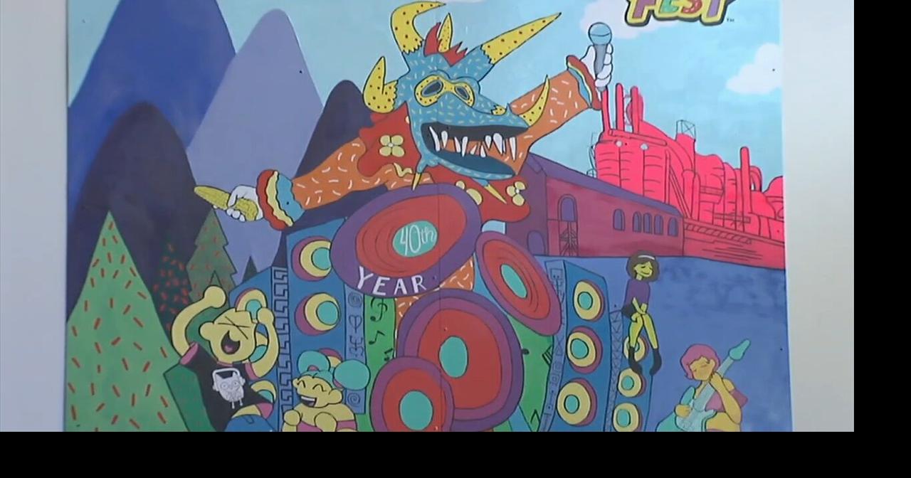 here, get the mug' This year's artwork on those famous Musikfest