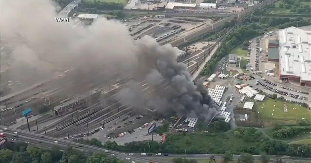 Three-alarm fire destroys multiple SEPTA buses at Philly storage yard ...