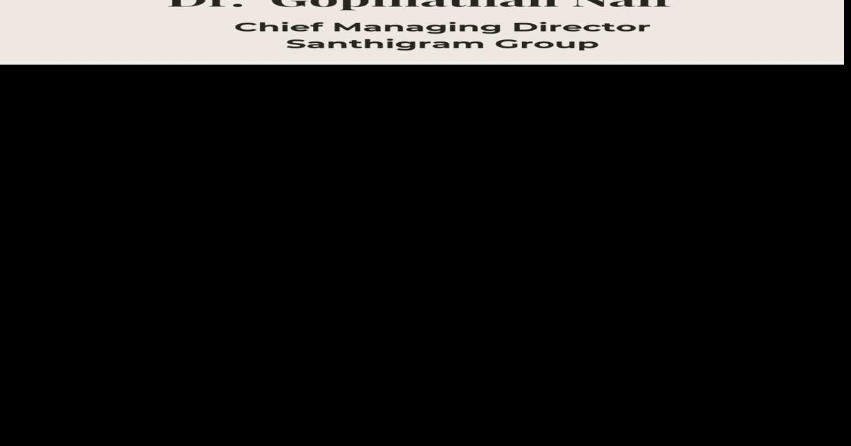 Santhigram Kerala Ayurveda Founders Honored by Marquis Who's Who, Reinforcing Global Wellness Leadership