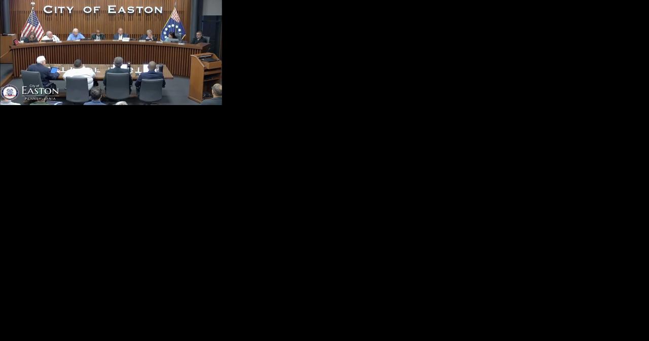 'It was all for a show': Easton Mayor reacts after heated council meeting - Vimarsana News
