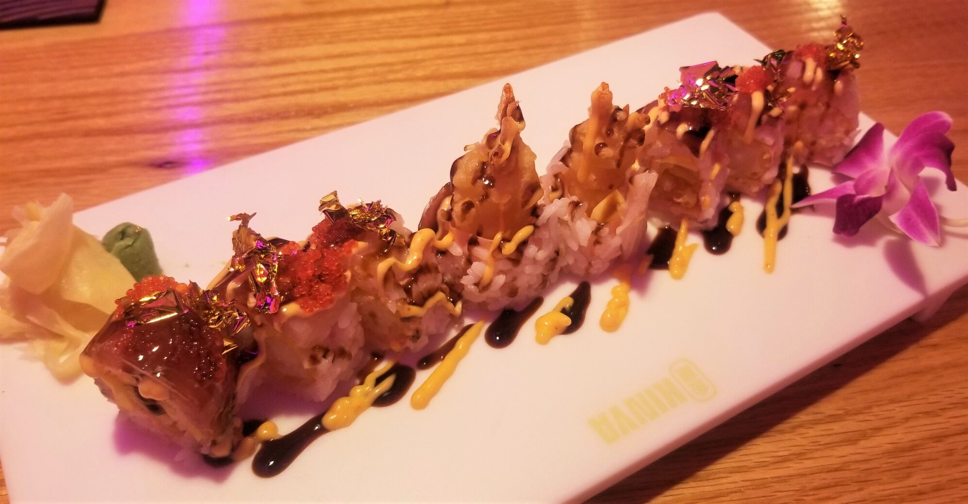 Ramen and sushi chain, known for incorporating gold flakes into