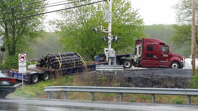 Burrows railroad crossing is now safe for semi-trailers and school