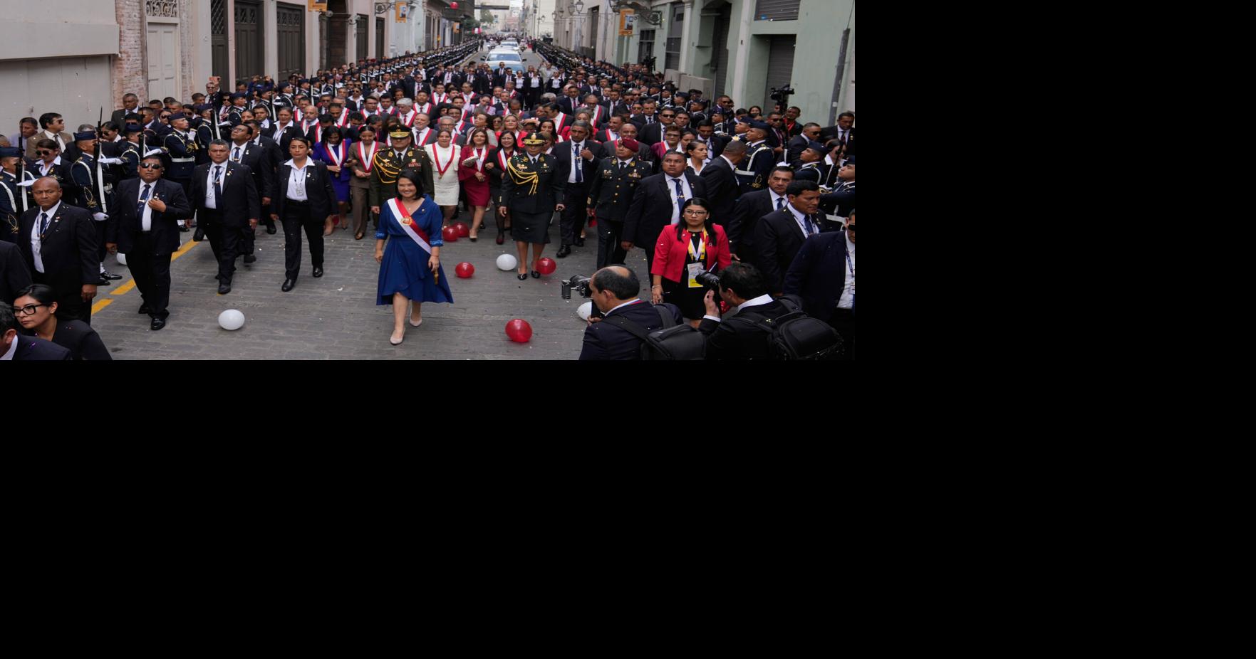 APTOPIX Peru Inauguration