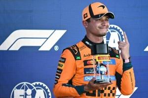 Norris on sprint pole as McLaren shine again