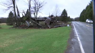 Winds Blamed For Toppling Barn In Carbon County News Wfmz Com