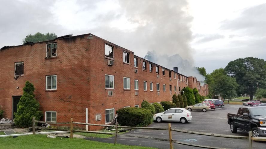 PHOTOS Crews battle massive fire at apartment complex in Chester County Southeastern