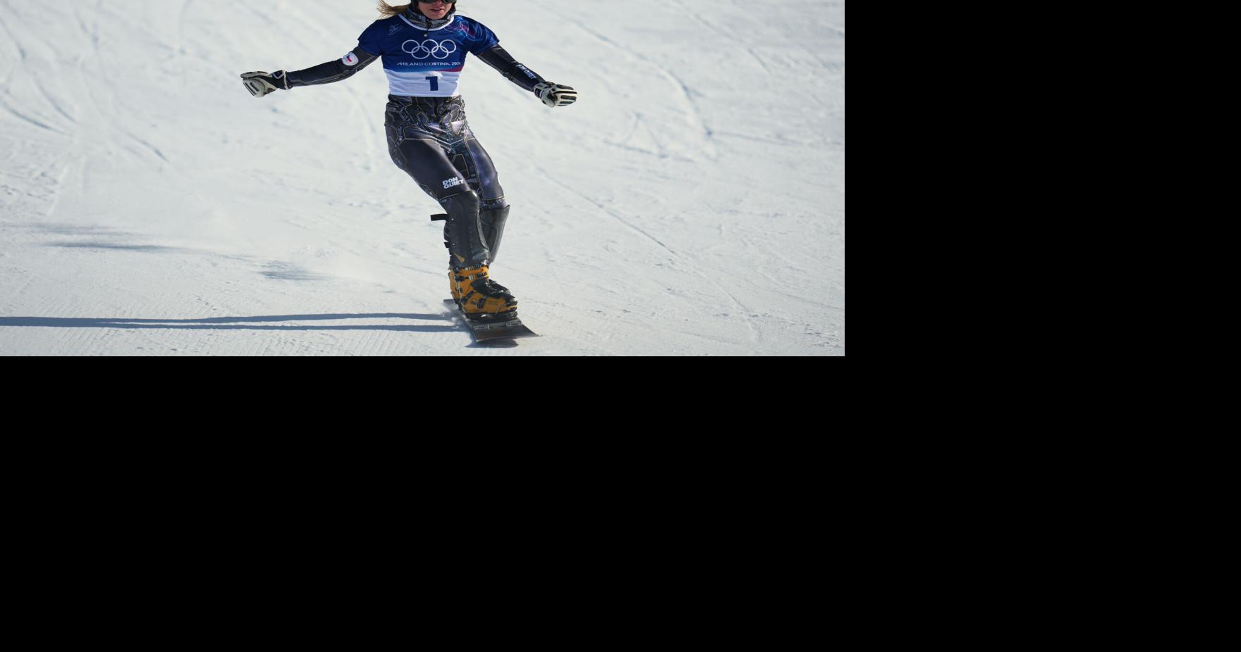 Ledecka's quest for Olympic three-peat comes to a shocking halt but a Czech gets the gold anyway