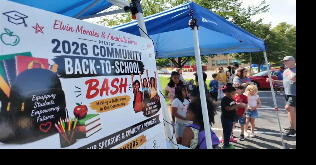 Reading community unites for Back-to-School bash at Glenside Elementary School