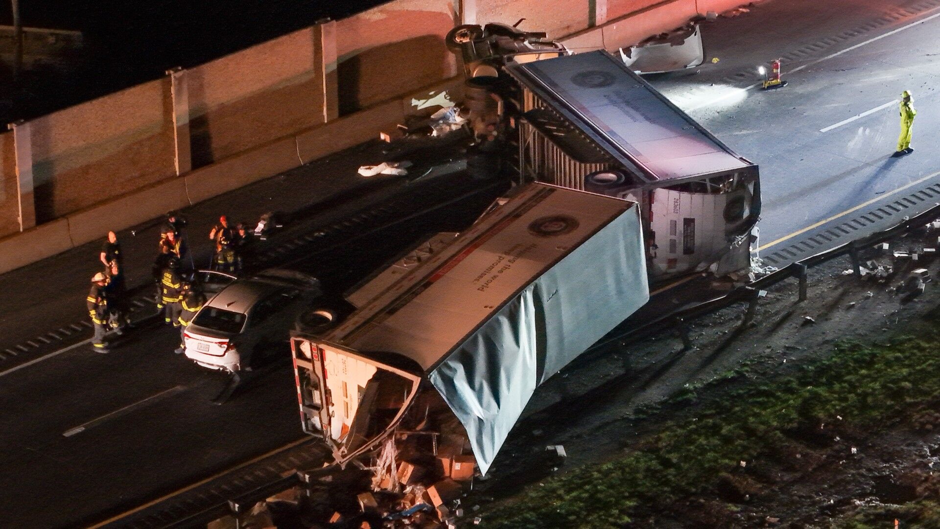Multiple people taken to hospital after I-78 accident