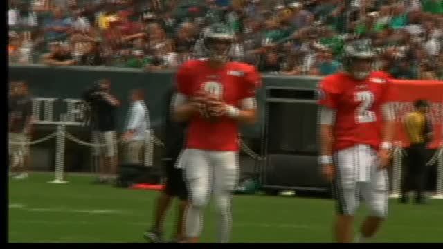 Eagles Camp 30000 Fans Watch Practice At The Linc Archive