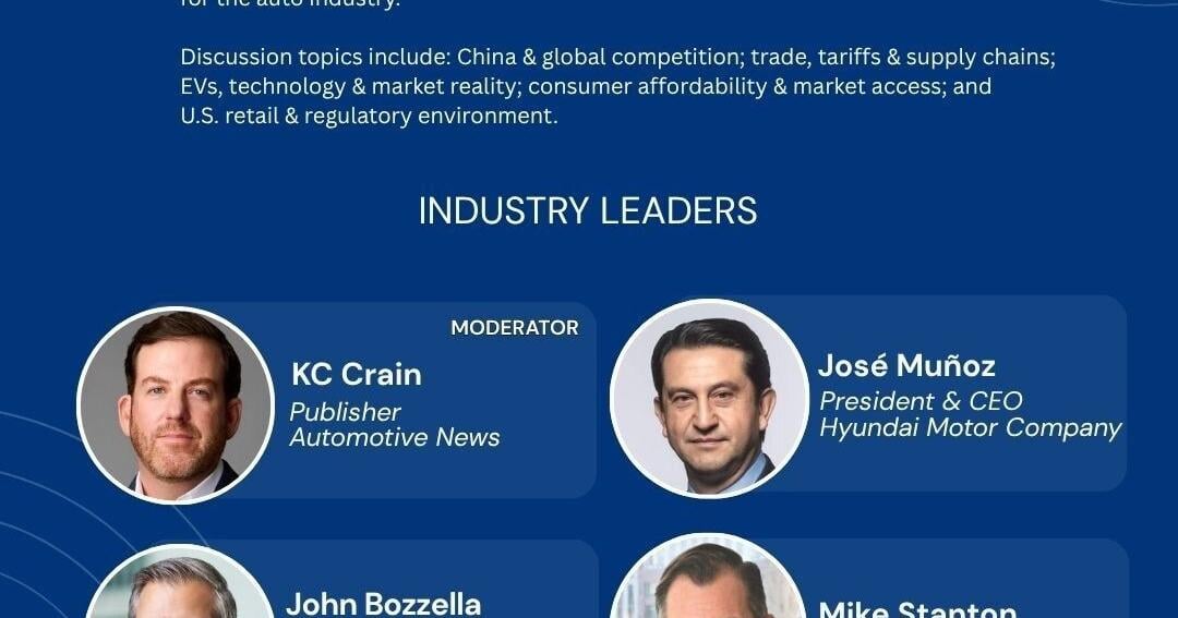 New Program at New York International Auto Show to Examine Global Industry Outlook