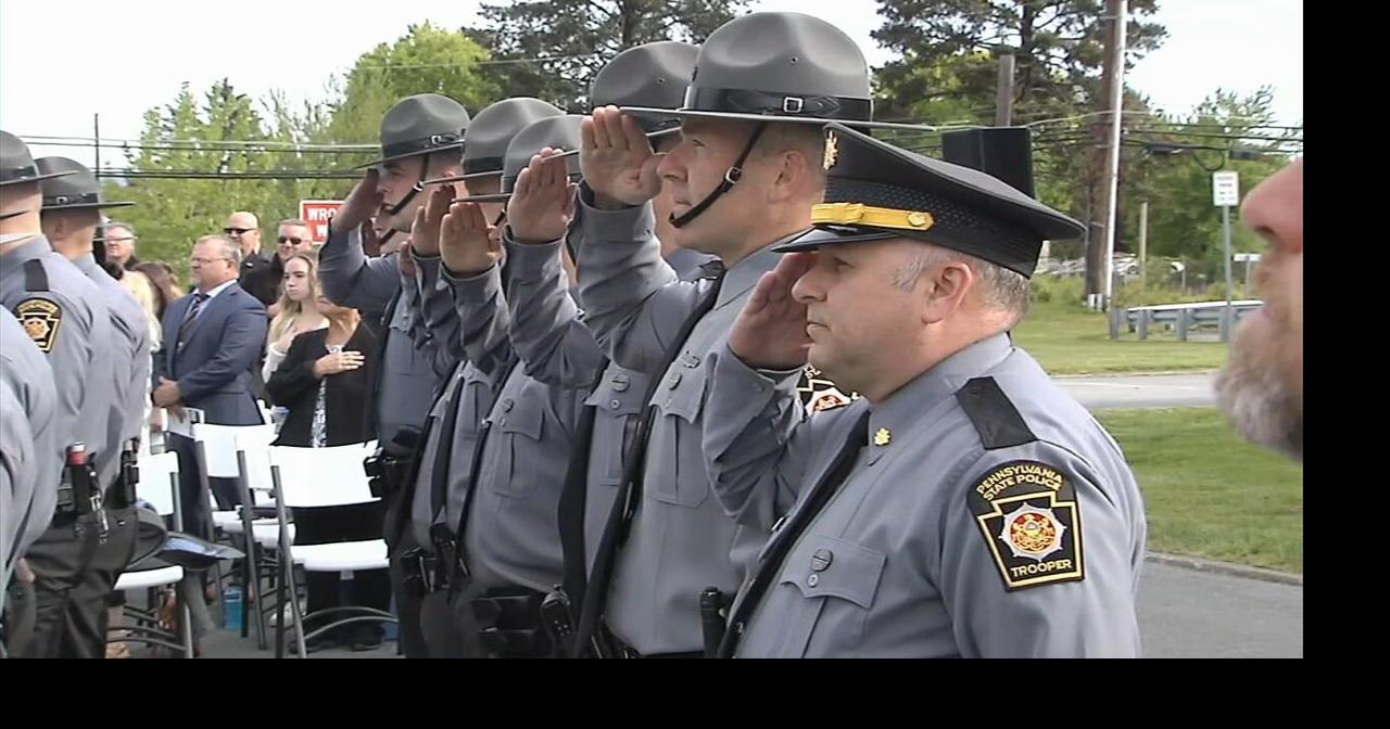 'We always have to remember the past': Pa. State Police honor those who have died in the line of duty