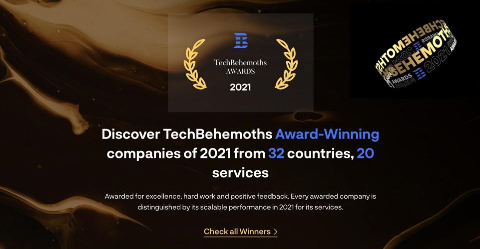 TechBehemoths Awards 2021