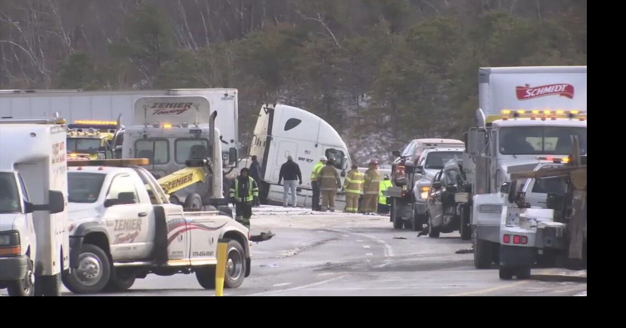 Multi-vehicle crash temporarily closes I-81 in Schuylkill County ...