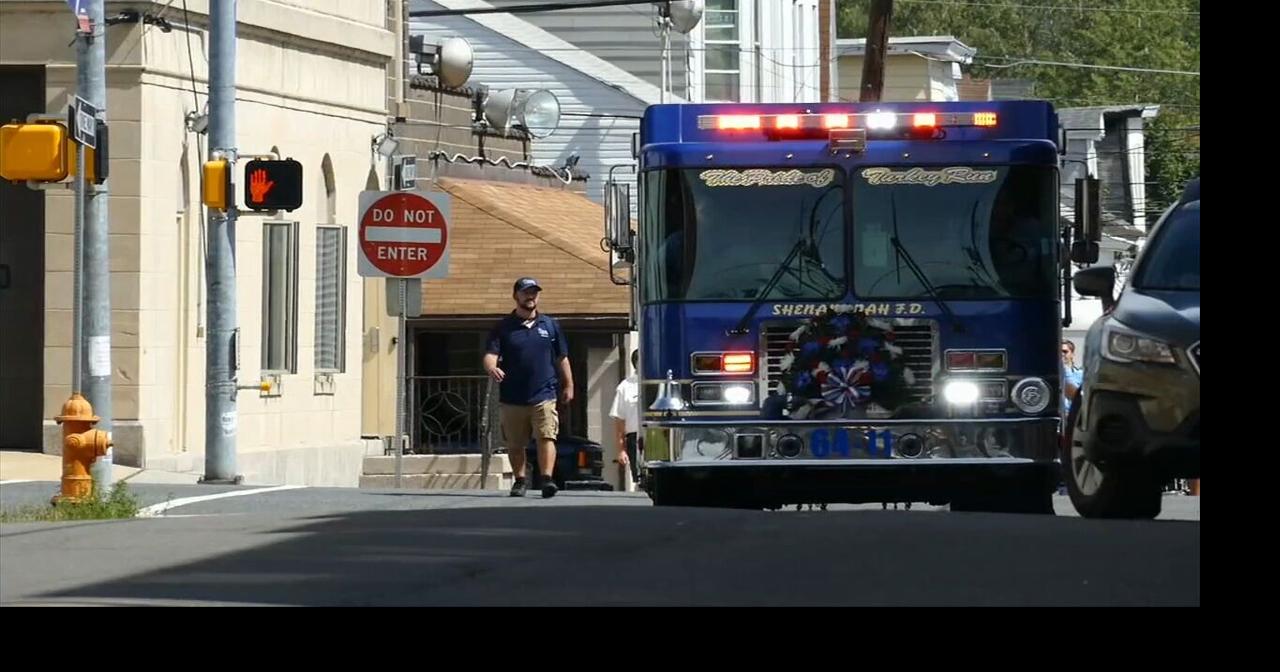 Schuylkill Co. Firemen's Convention parade made its way through