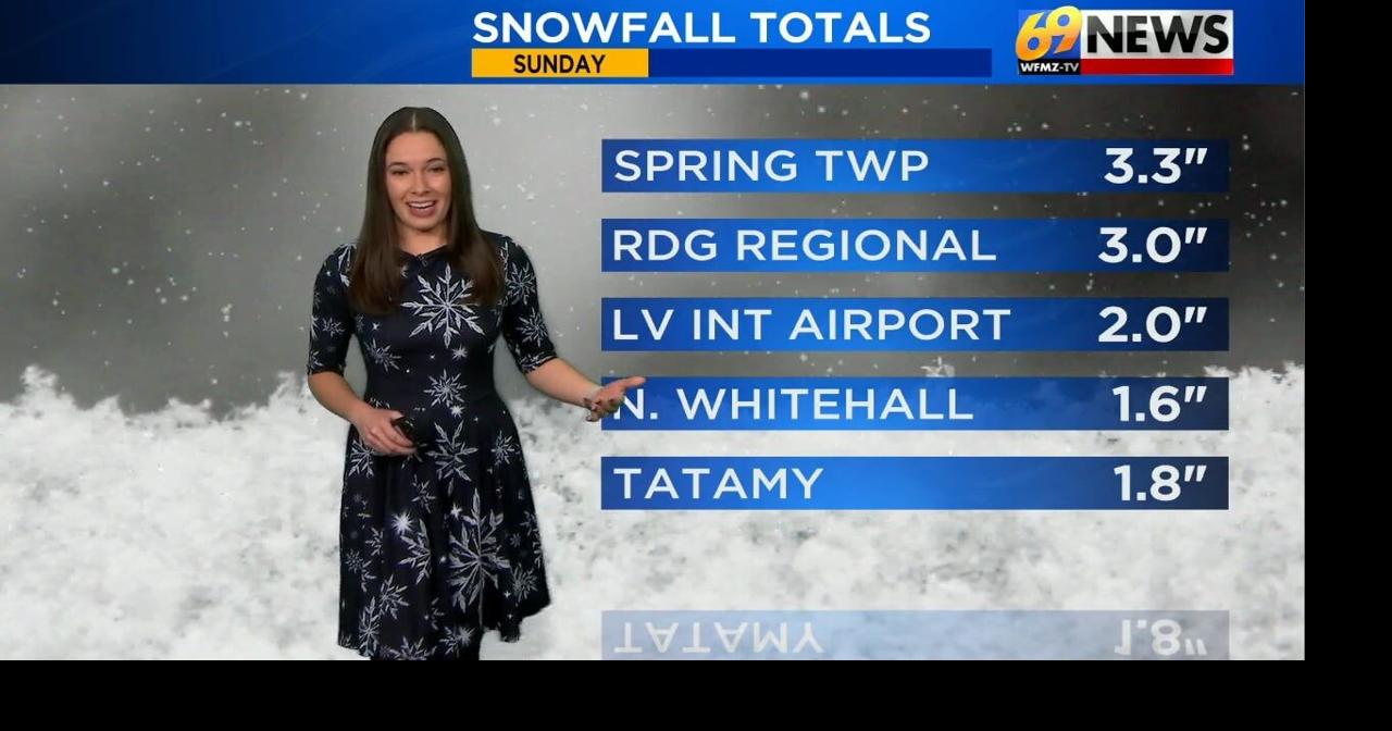 WATCH: 69 News Meteorologist Amanda Verrier's 8 a.m. forecast | | wfmz.com