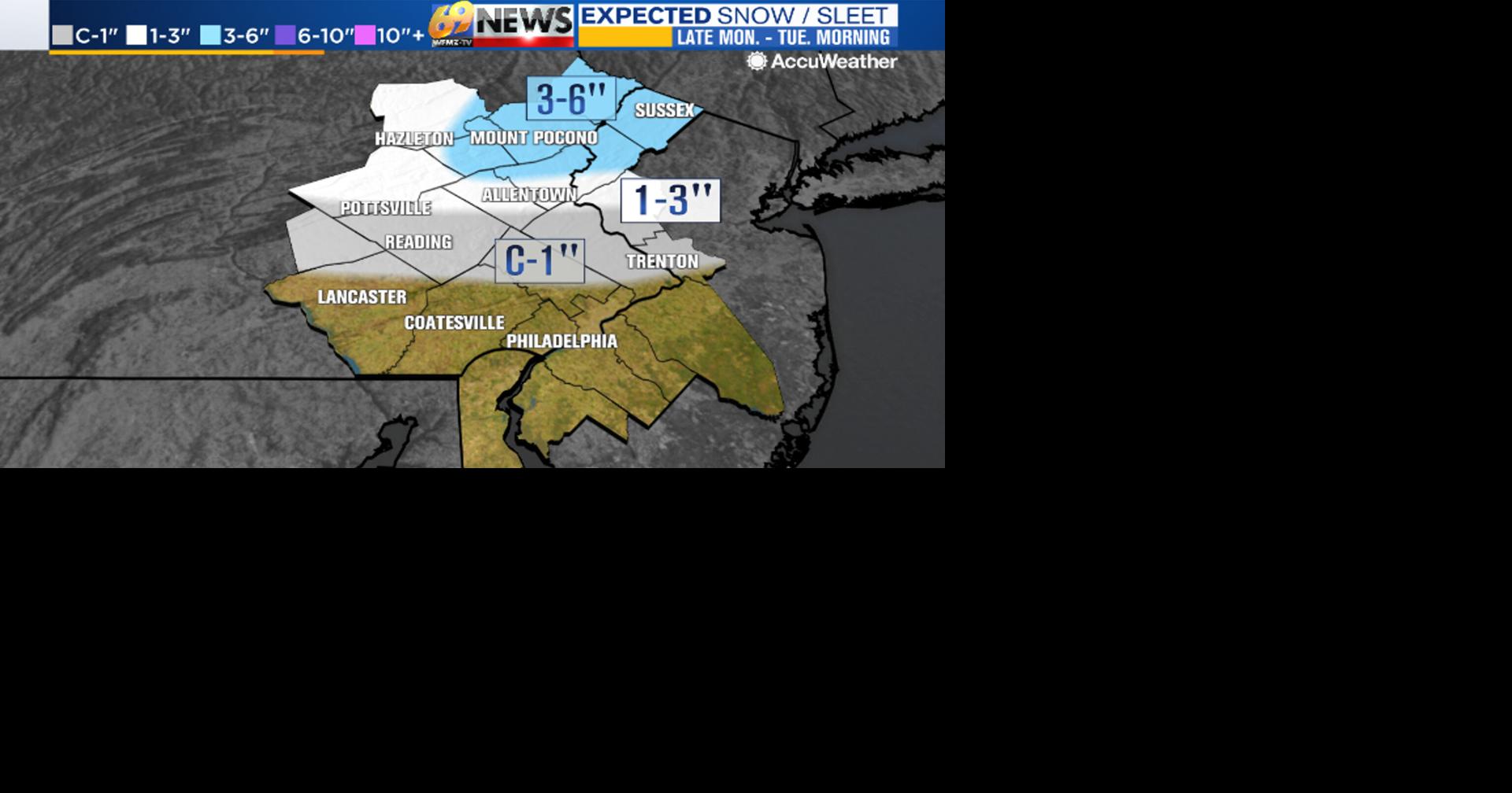 A wintry mix of snow, sleet, ice, and rain will make for slick travel ...