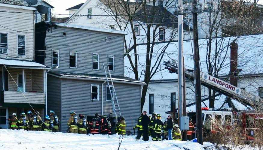 2 homes damaged by fire in Lansford Poconos and Coal Region