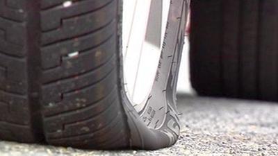 Tyre Rash Spring police probe rash of tire slashings | Berks Regional News | wfmz.com