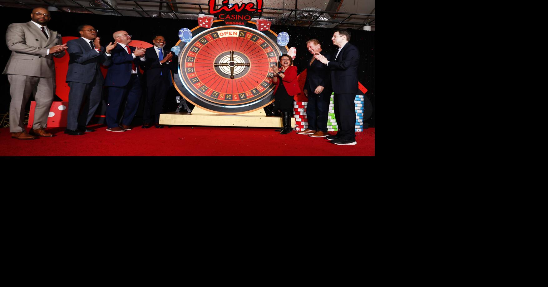 THE CORDISH COMPANIES, BRUCE SMITH ENTERPRISE AND LIVE! CASINO VIRGINIA CELEBRATE OPENING OF CENTRAL VIRGINIA'S FIRST FULL-SCALE CASINO