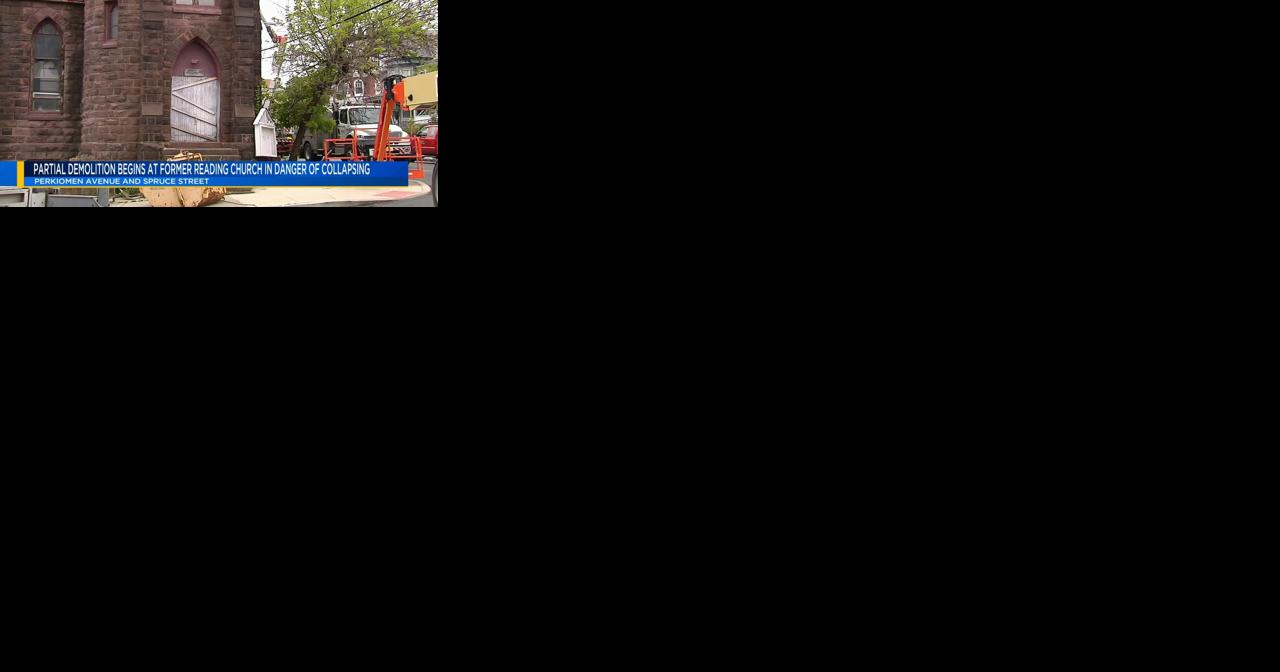 Reading crews move to demolish church tower in danger of collapse - Vimarsana News