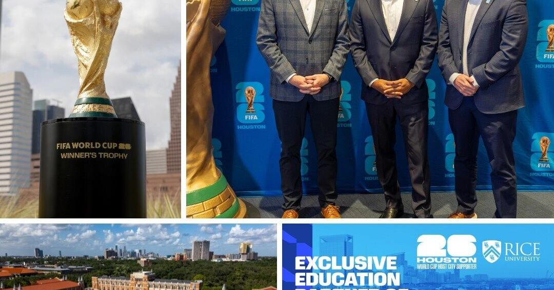 Rice University named Official Houston World Cup 2026 Host City Supporter