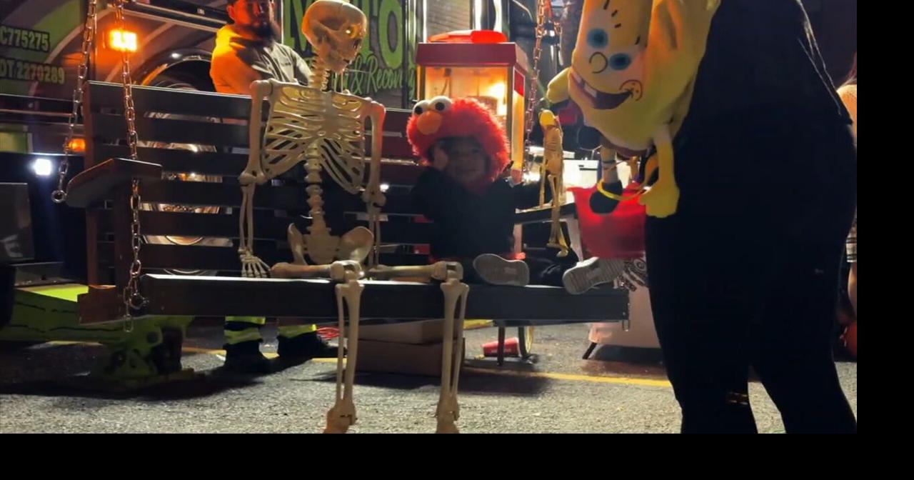 Thousands show up for Halloween festivities on Penn Street