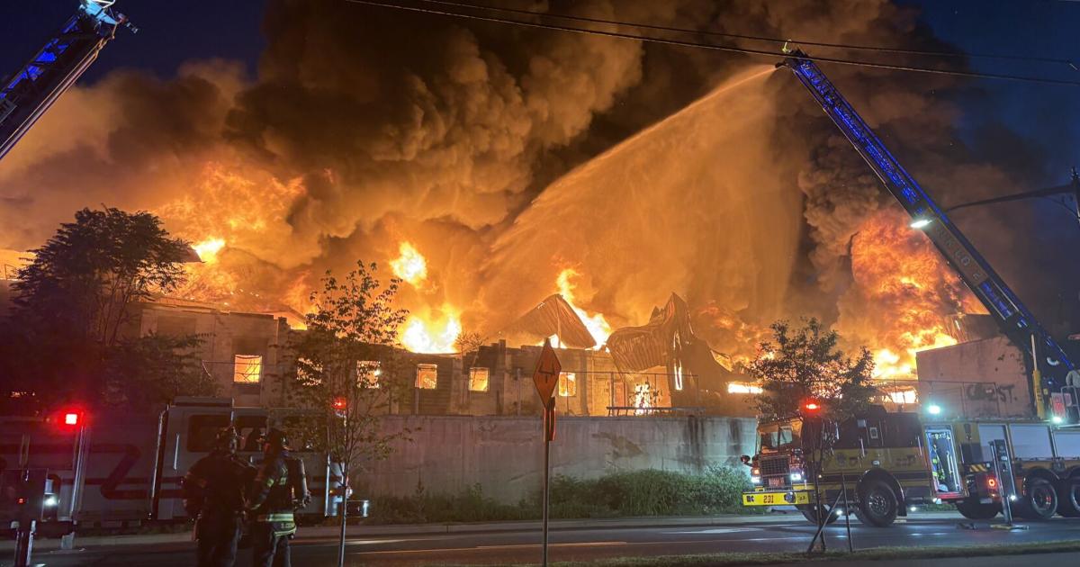 Massive 6-alarm Allentown fire: Residents told to evacuate, thousands without power