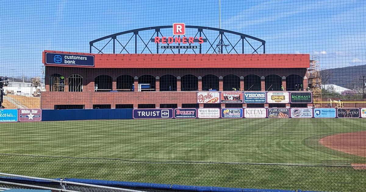 R-Phils unveil Redner's Event Center at FirstEnergy Stadium | Berks ...