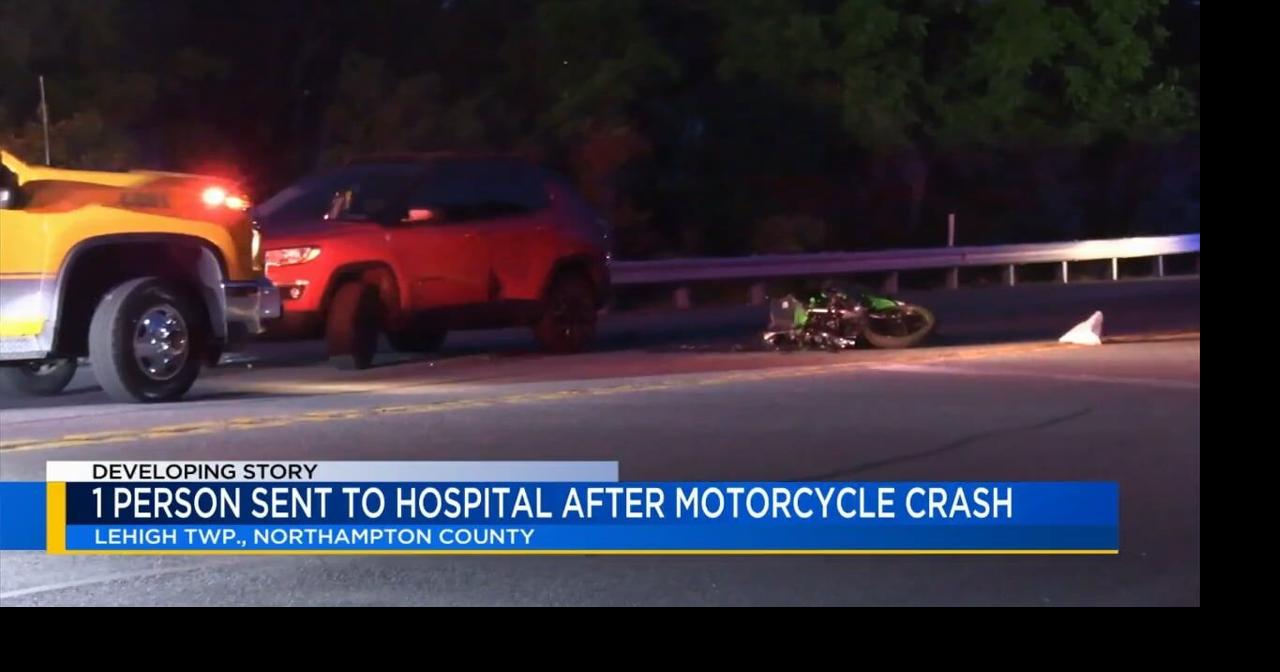 Motorcycle crash closes Route 145 in Lehigh Township | Lehigh Valley Regional News | wfmz.com – 69News WFMZ-TV