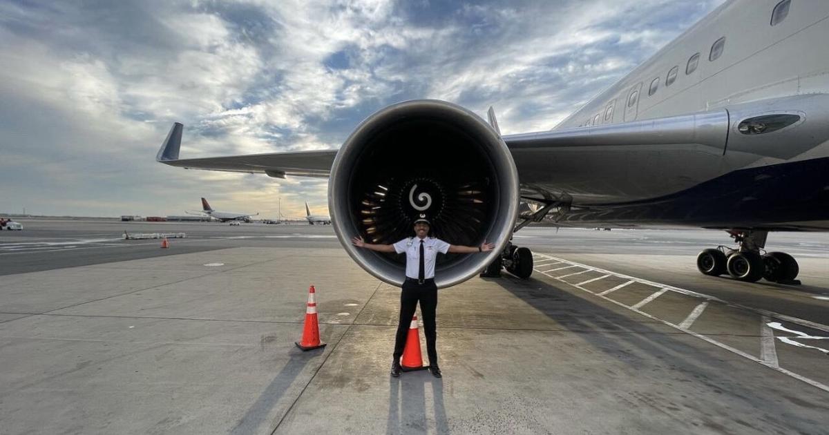 Pilot who started as ramp agent celebrates first flight | Good News | wfmz.com