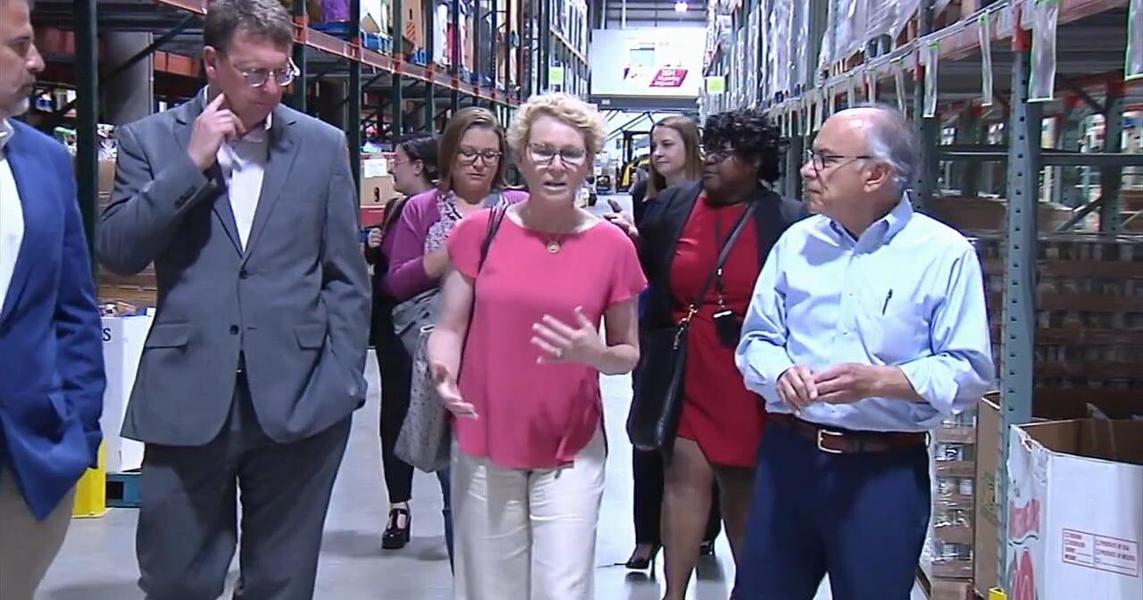 Rep. Houlahan, Jim Boscov tour Helping Harvest warehouse to tout hunger-fighting partnership - Vimarsana News