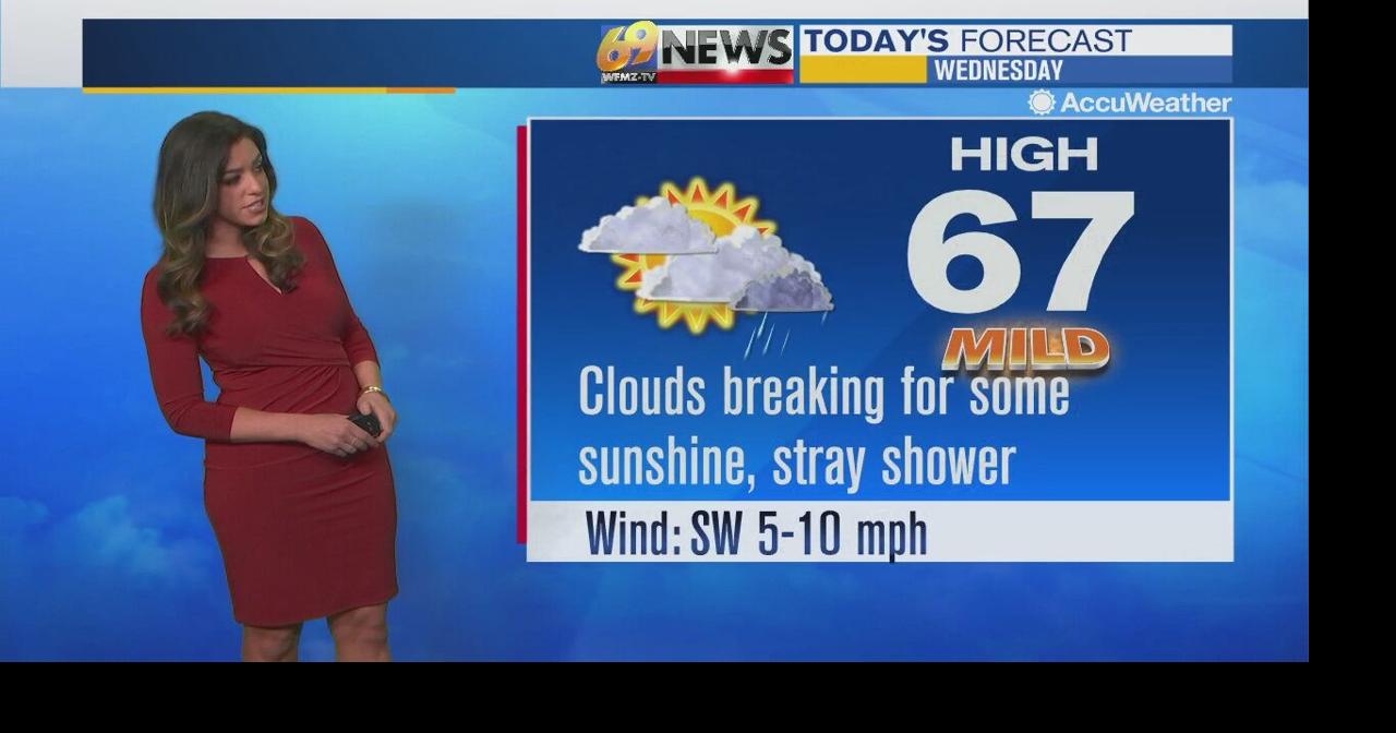 Mild and mostly dry midweek before late week changes | Weather | wfmz.com