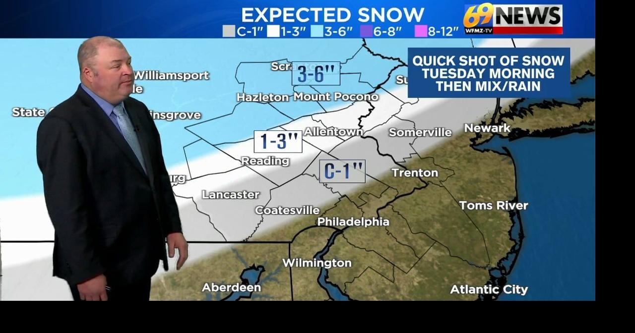 WATCH: Matt Broderick's 7 a.m. weather forecast | Video | wfmz.com