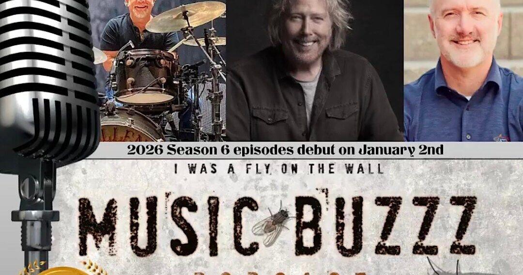 Music Buzzz Podcast Kicks Off Season 6 with Legendary Guitarist and All-Star Guest Lineup for 2026