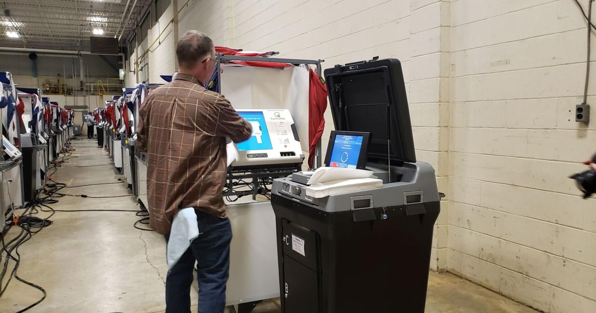 Berks begins testing county's voting machines for election Berks